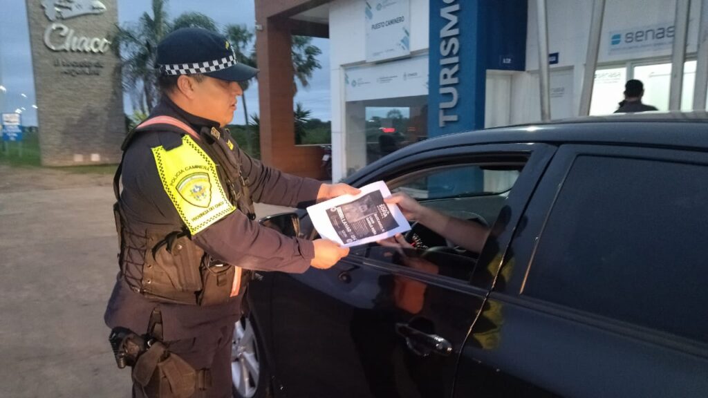 CHACO| POLICÍA CAMINERA CON INTENSA ACTIVIDAD DURANTE EL FIN DE SEMANA LARGO
