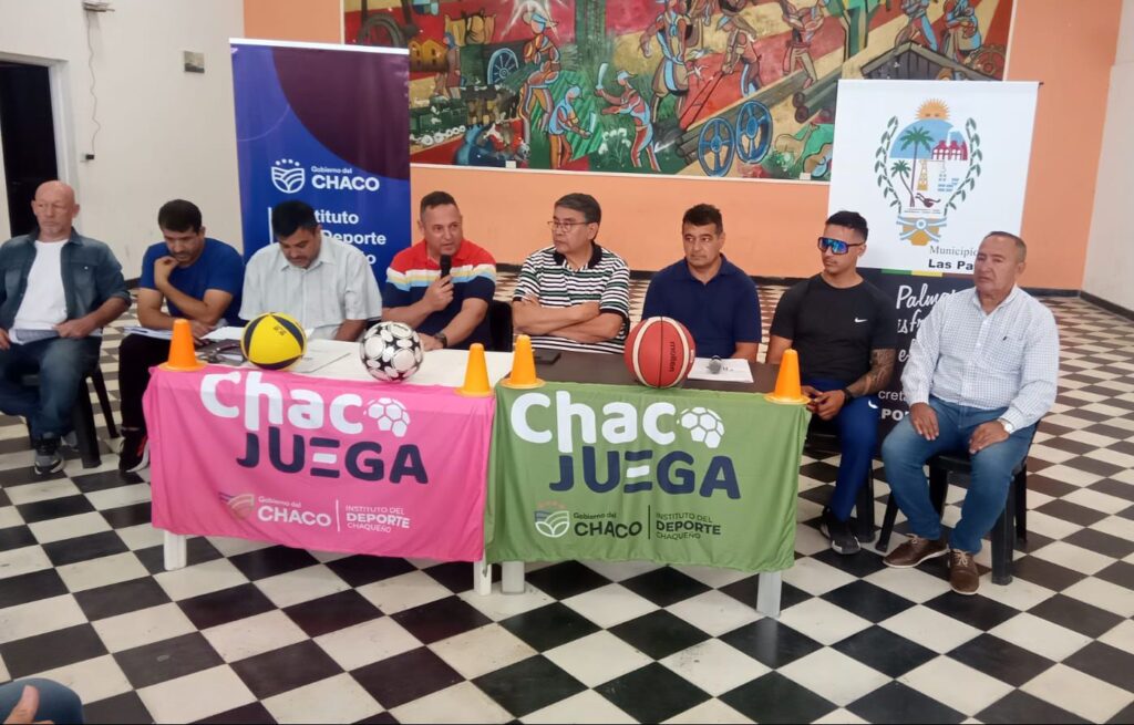 CHACO| SE PRESENTÓ EN LA CIUDAD DE LAS PALMAS EL PROGRAMA “CHACO JUEGA”