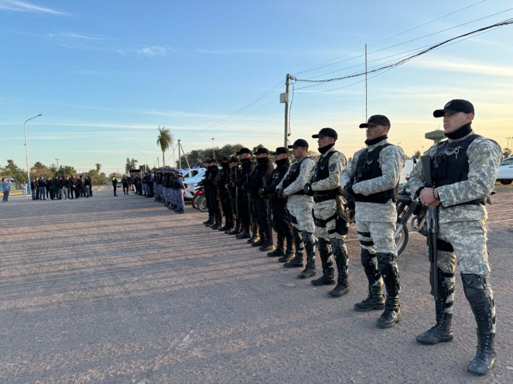 Policía del Chaco realizó operativos de control y prevención en Presidencia de la Plaza