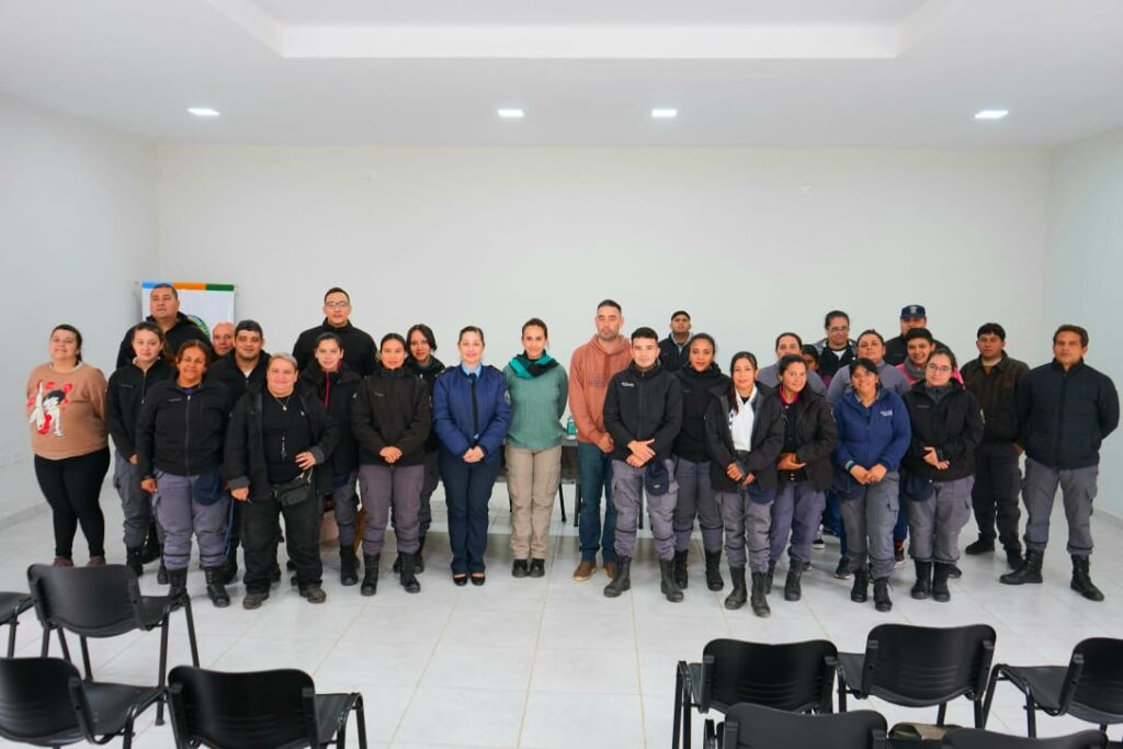 Guardia Urbana de un municipio de Chaco recibió capacitación sobre Violencia Familiar y Género