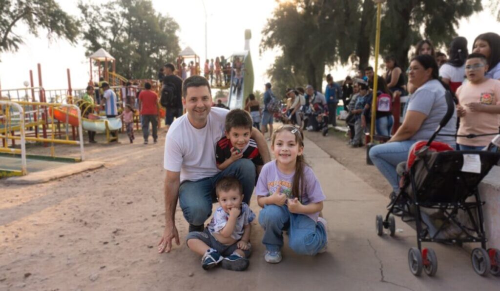 Multitudinario festejo del Día del Niño en el Parque Temático de la segunda ciudad de Chaco