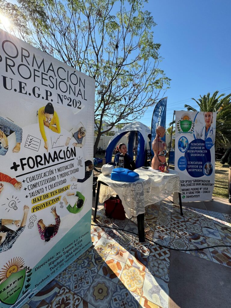 Con total éxito se realizó la Expo Carreras y Oficios 2024 en el interior de Chaco