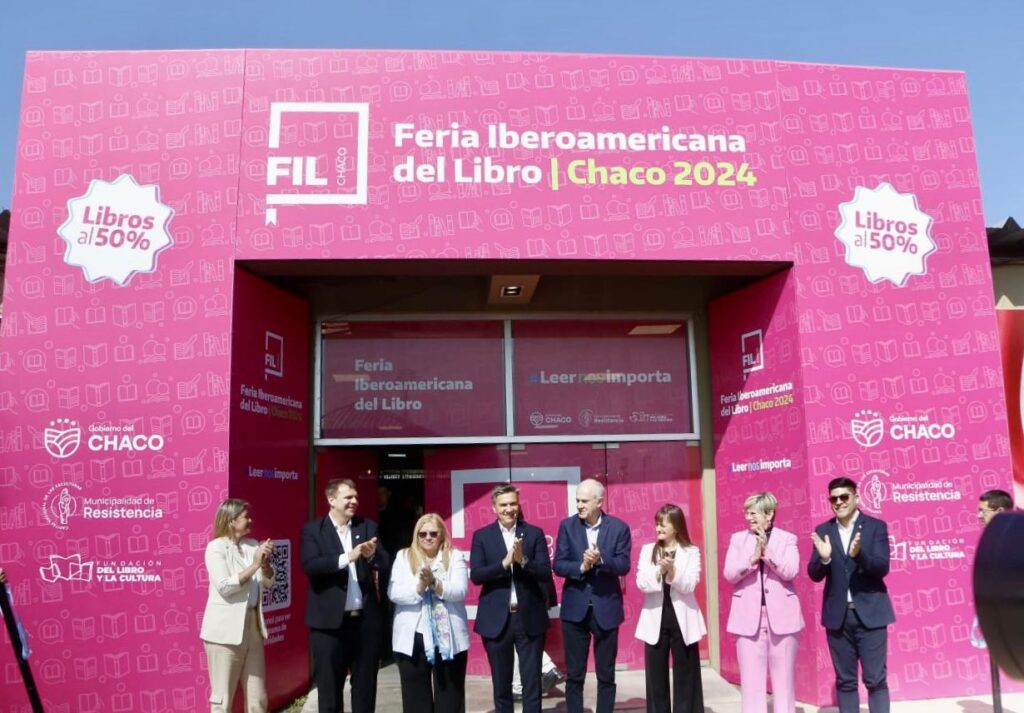 Se inauguró la Feria del Libro Iberoamericana en Chaco