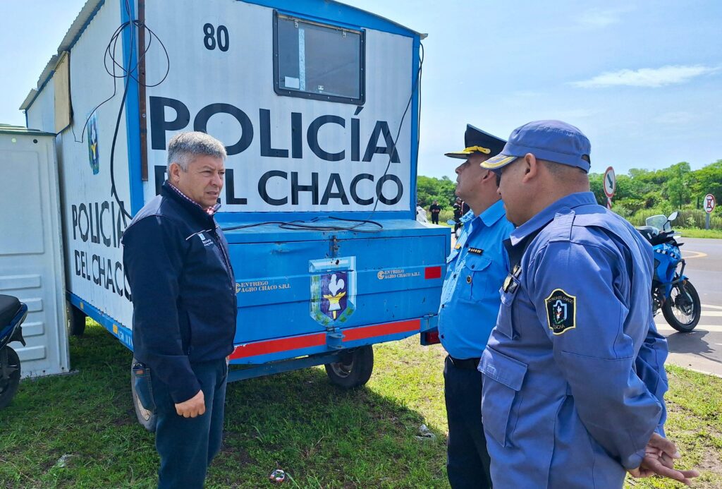Rutas mas seguras: Nuevo puesto de Control Policial en Ruta Nacional 11 y Ruta Provincial N° 89
