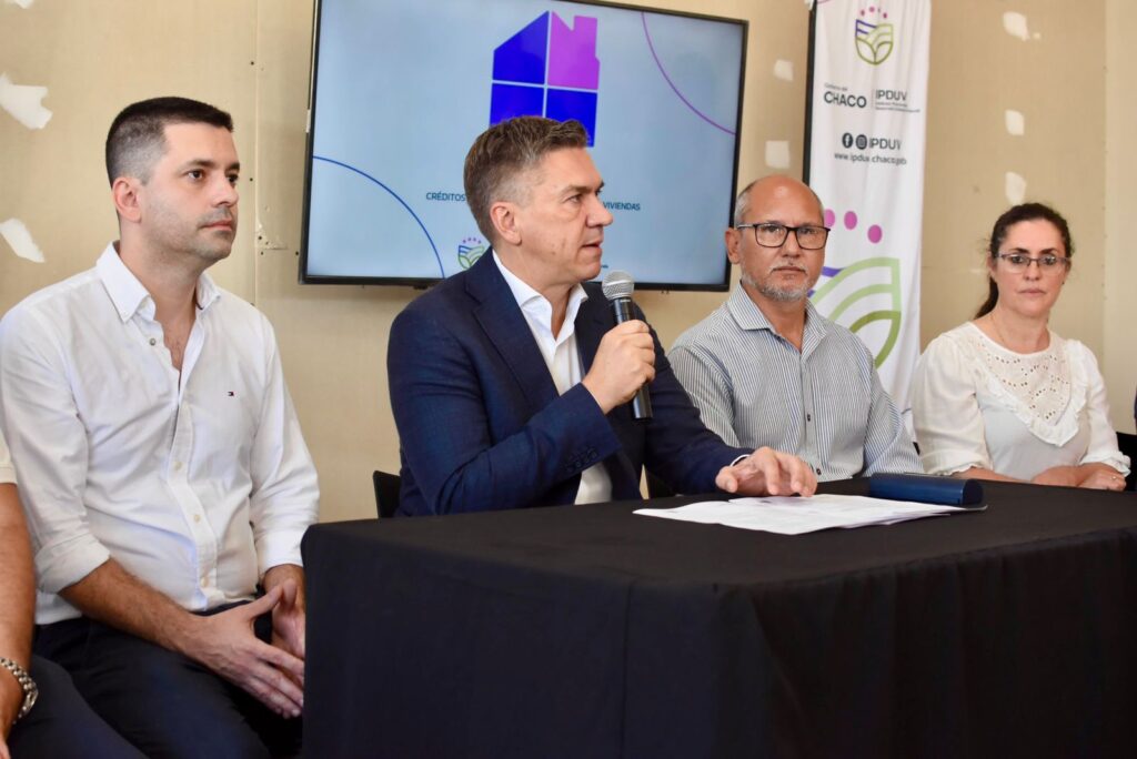 El gobierno de Chaco anunció una nueva línea de préstamos para refacción y ampliación de viviendas familiares