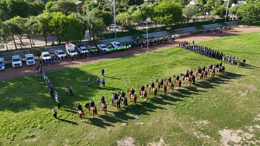 Mas de 200 policias de distintas unidades en la búsqueda del jóven Guido Vallejos en la capital chaqueña
