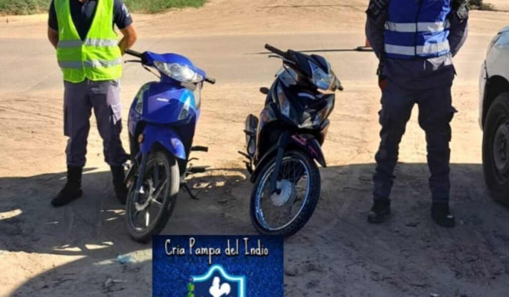 En operativo policial secuestran 7 motocicletas en el interior de Chaco