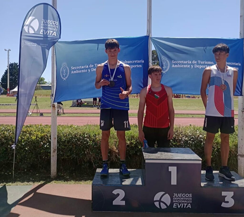 La primera medalla para Chaco de la mano del Atletismo Convencional