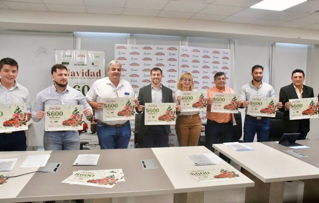 Lotería Chaqueña presentó el Tradicional Sorteo de Navidad con 600 millones de pesos para el primer premio con duplicador