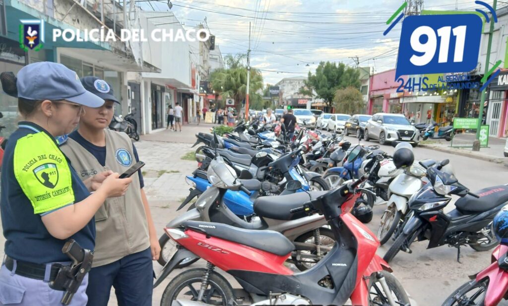 Policía de Chaco recupera mas de 20 motocicletas en una semana