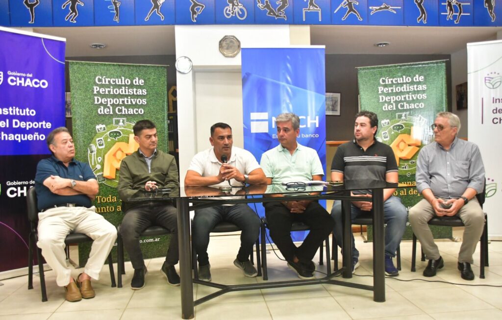 Presentaron la 42° Edición de la Fiesta Anual del Deporte Chaqueño