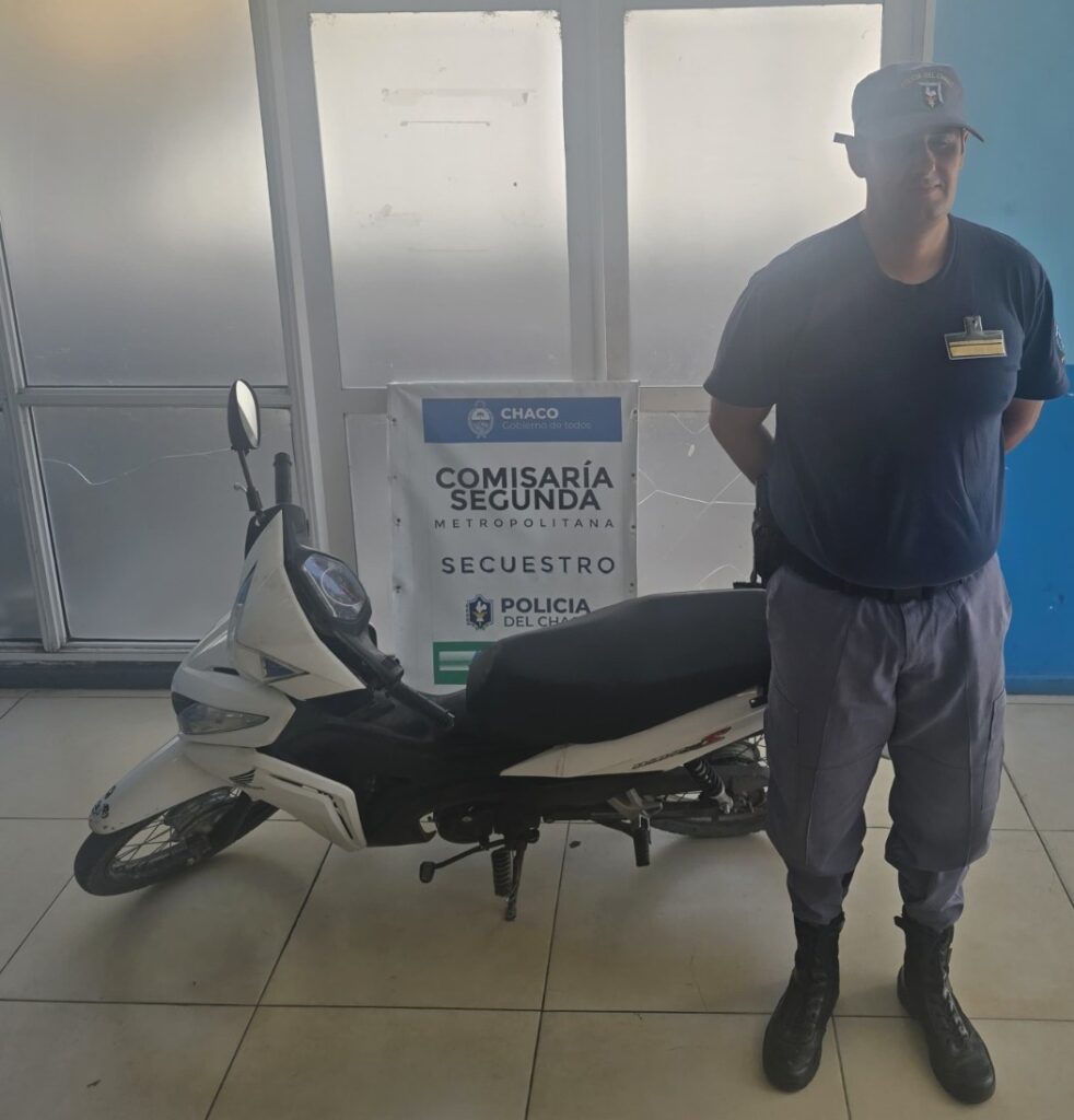 Cambió su motocicleta por otra usada en la capital chaqueña pero las documentaciones eran apócrifas