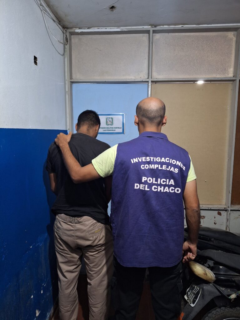 Policía de Chaco detiene a un hombre en Fontana por violencia de género
