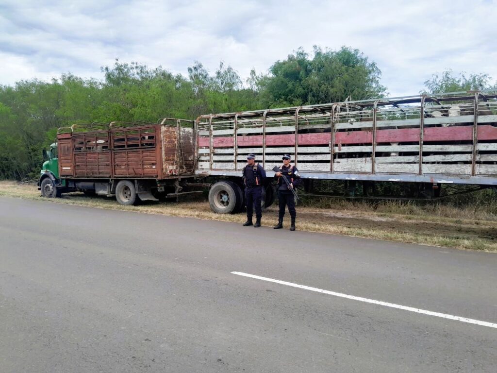 Caminera de Chaco secuestra auto con pedido de captura, recuperó motos robadas e intervino en varias cargas de transporte