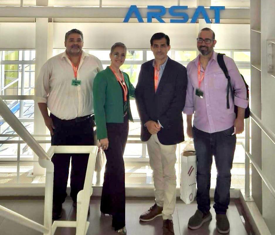Ecom Chaco y Arsat realizan trabajo conjunto para mejorar la conectividad en Chaco