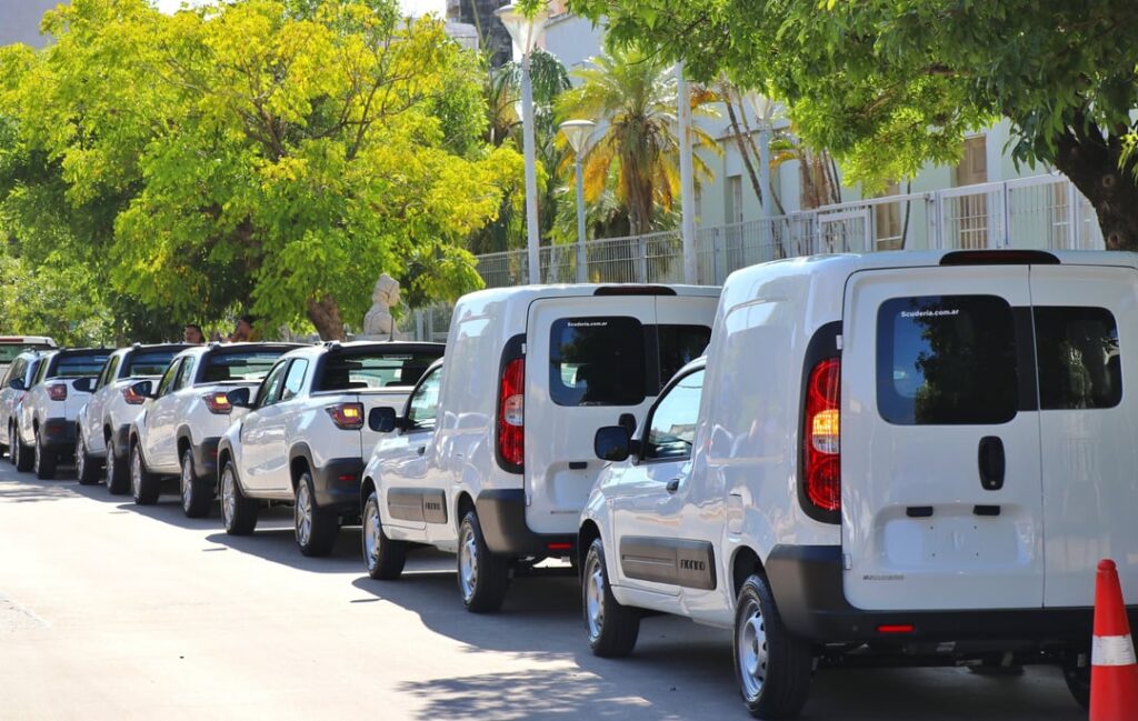 El municipio de la ciudad de Resistencia reforzó con fondos propios su flota de vehículos con 6 utilitarios 0 km