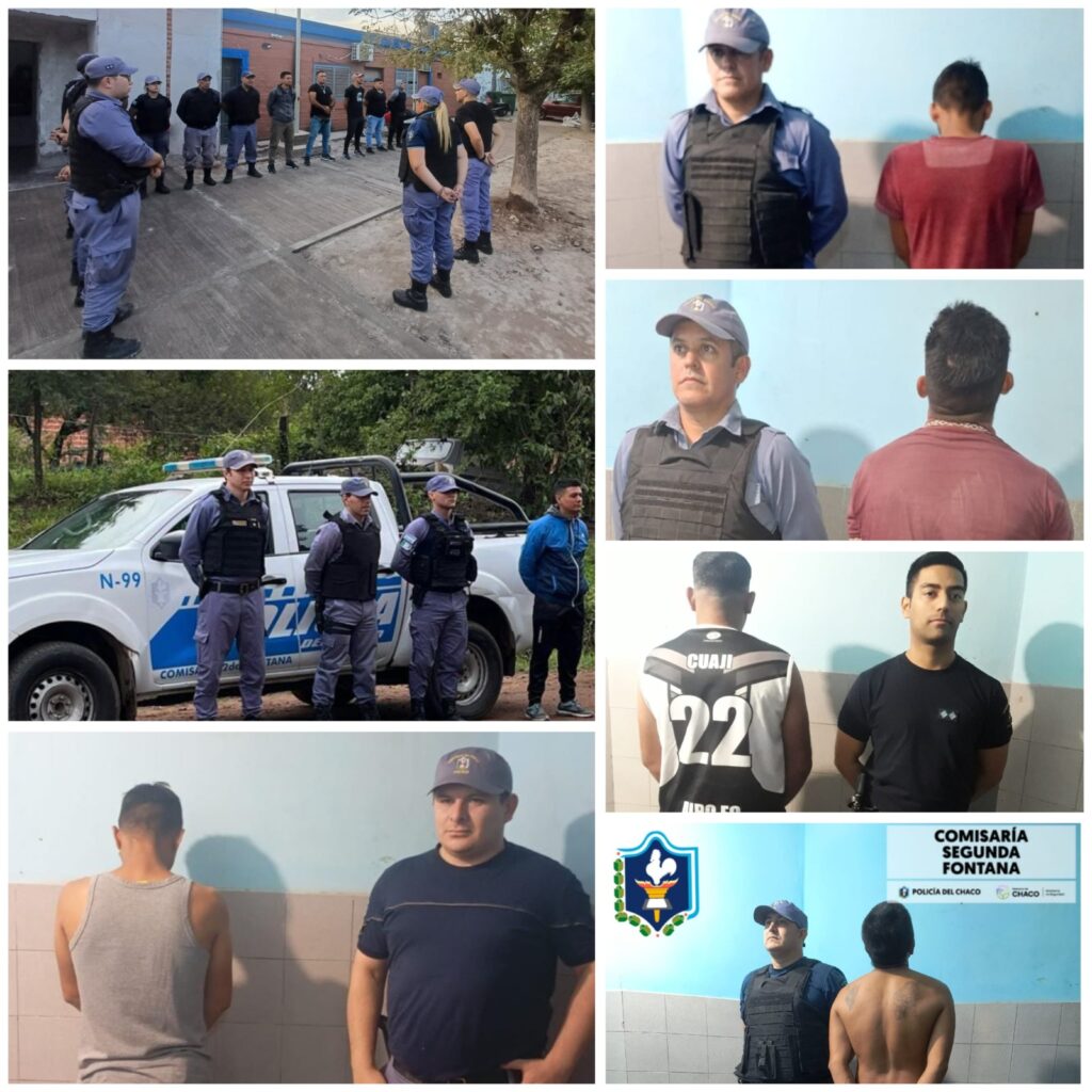 Seis hechos esclarecidos por agentes de la Comisaría Segunda de la ciudad de Fontana