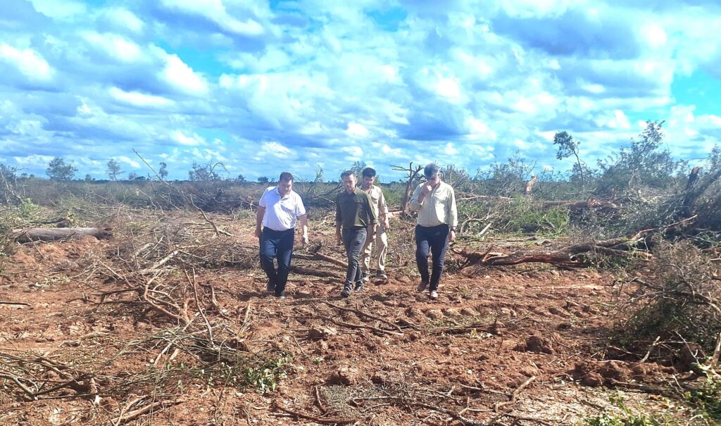 Frenan desmonte ilegal de 1600 hectáreas de monte nativo en el interior de Chaco