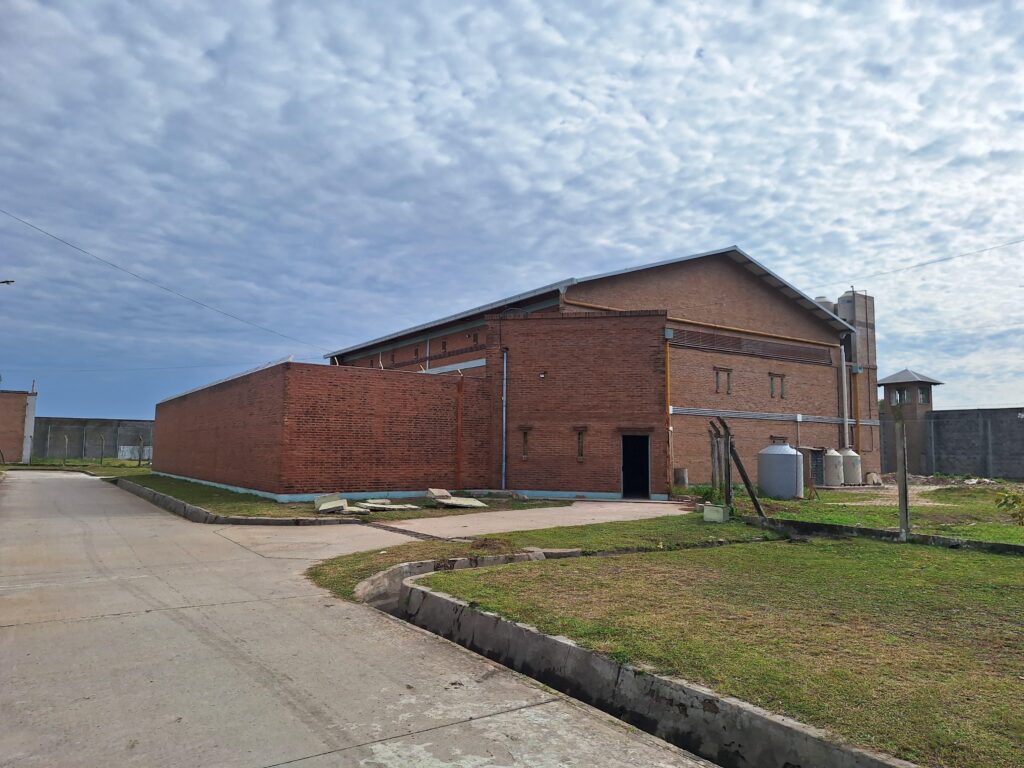 El ministro de Seguridad de Chaco supervisó las obras de remodelación del Complejo Penitenciario N° II de Sáenz Peña.