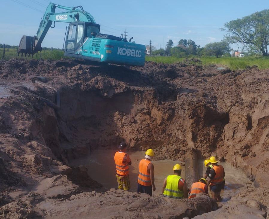 SAMEEP Concluye Obras en el Primer Acueducto y en el Acueducto General San Martín: Se Normaliza el Suministro de Agua Potable