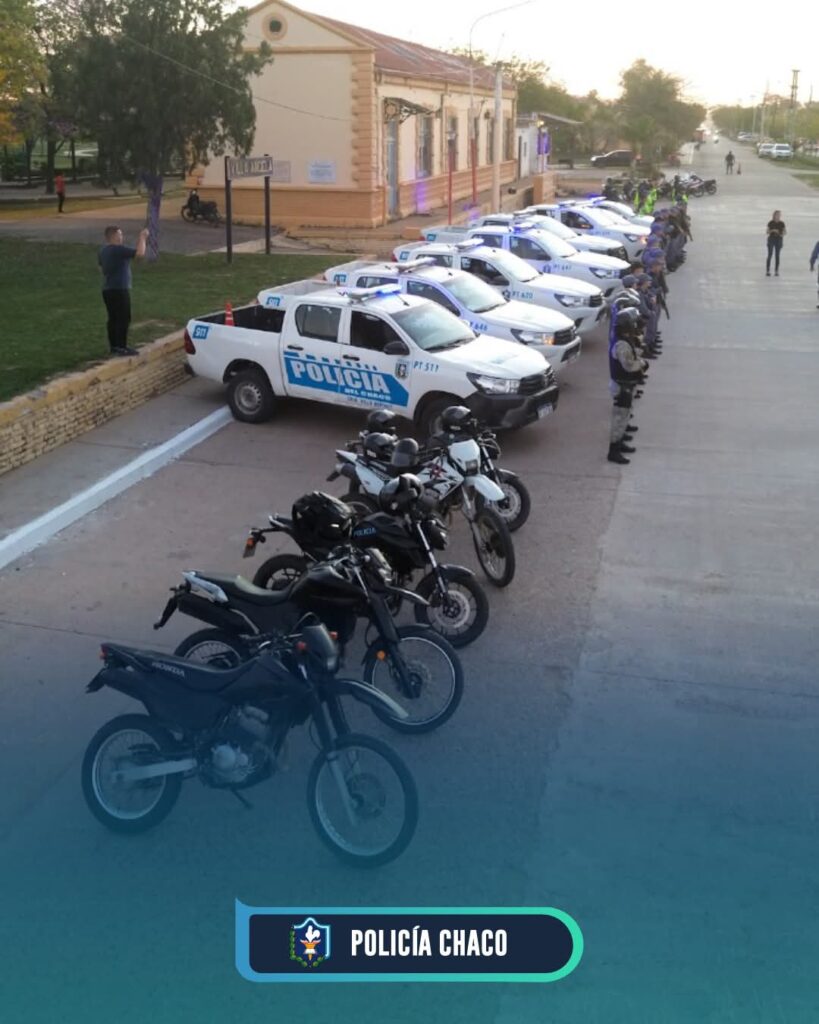 Operativo de Prevención en Villa Ángela