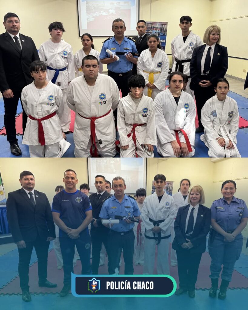 Ceremonia de Promoción y Actividades Deportivas en el Instituto Superior de Seguridad Pública de Chaco