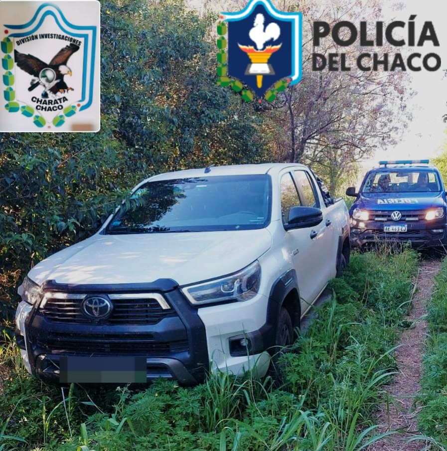 Recuperan Camioneta Robada Tras Violento Asalto en General Pinedo