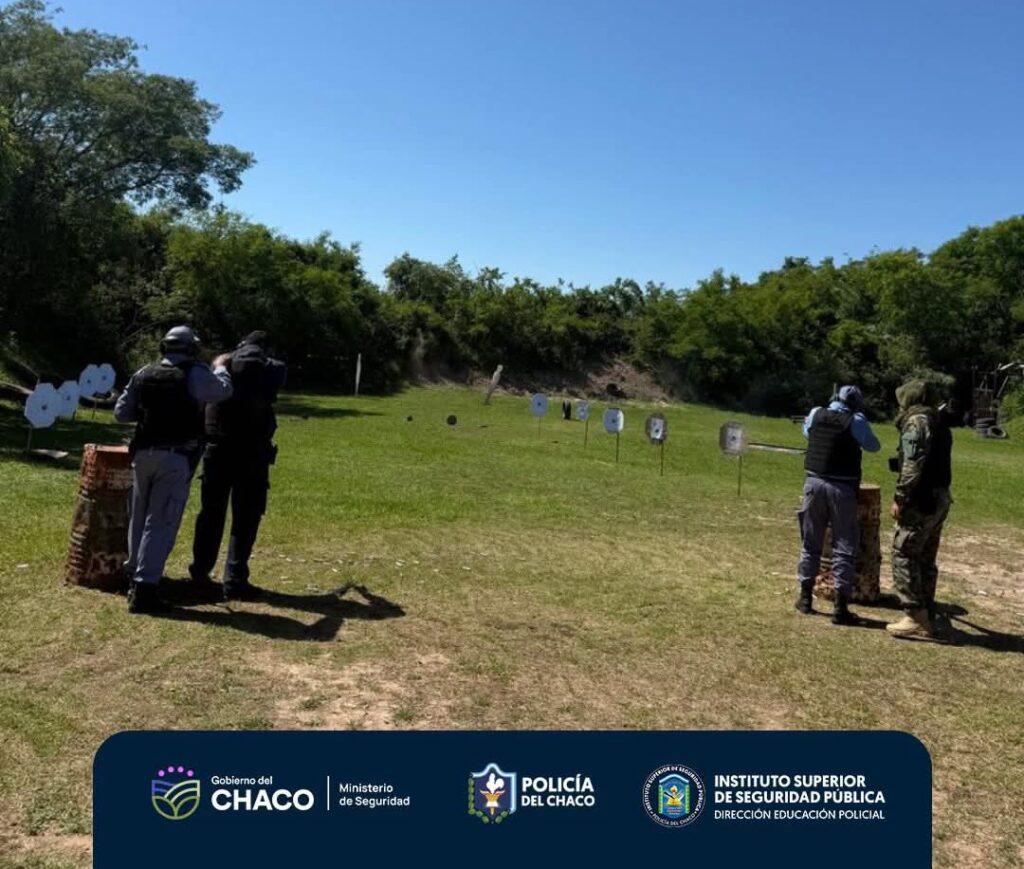 Práctica de Tiro para Personal Subalterno de la Policía del Chaco