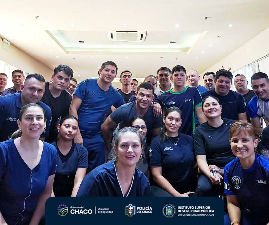 Jornada Integral de Bienestar para el Personal Policial en Sáenz Peña: Abordan Salud Mental, Nutrición y Actividad Física