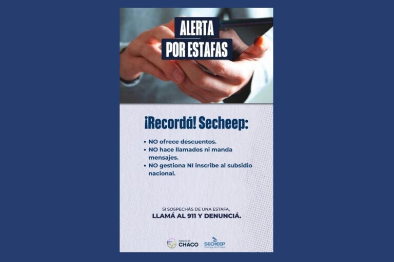 Alerta en Chaco: SECHEEP Reitera Precaución ante Oleada de Estafas por WhatsApp y Redes Sociales
