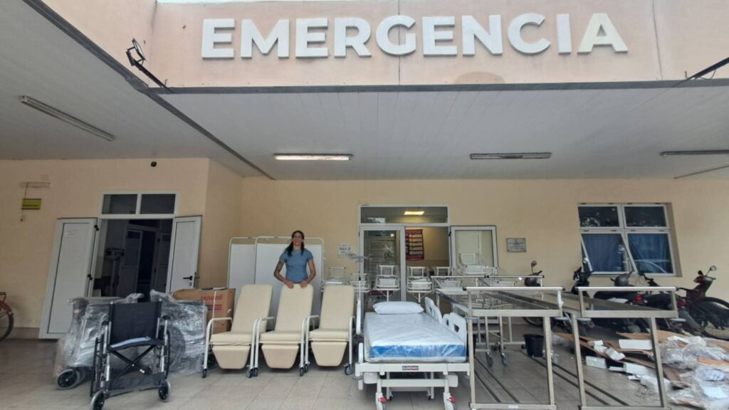 Inversión en Salud: El Hospital de Colonia Elisa recibió una histórica entrega de equipamiento e insumos