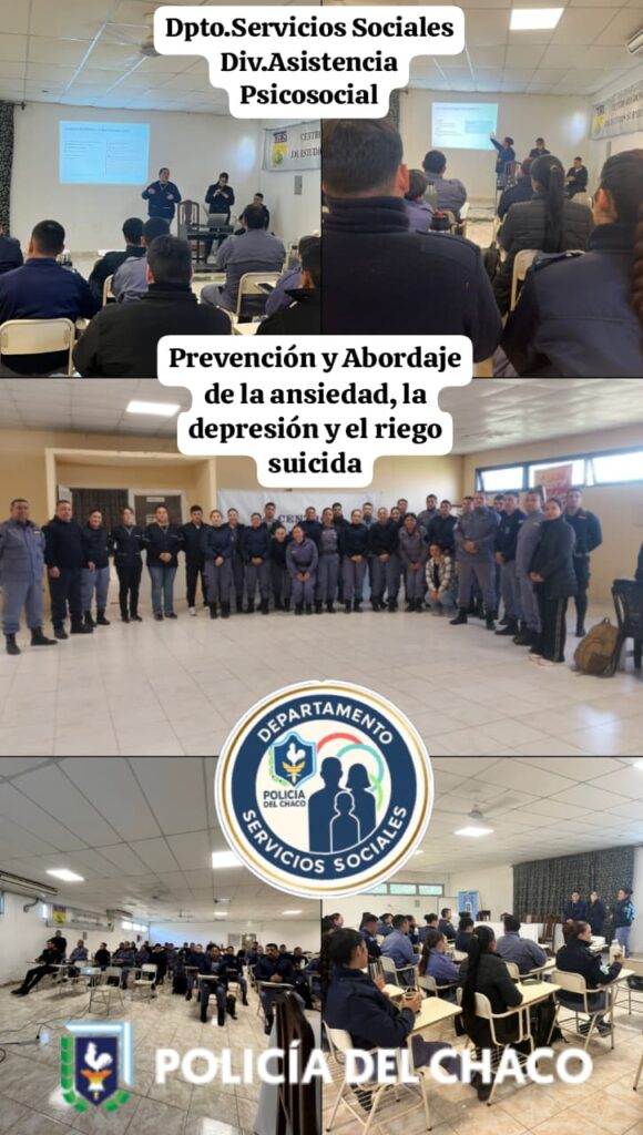 Salud Mental en la Policía: Capacitan a efectivos en Prevención del Riesgo Suicida en General San Martín