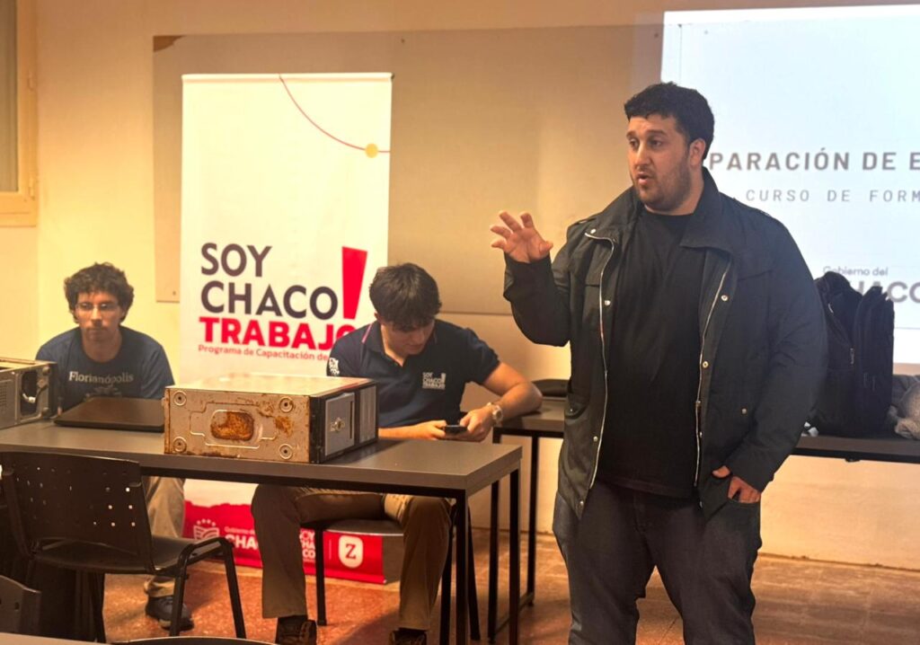 Nuevo Ciclo del Curso Reparación de Equipos Informáticos en el Marco de «Soy Chaco Trabajo»