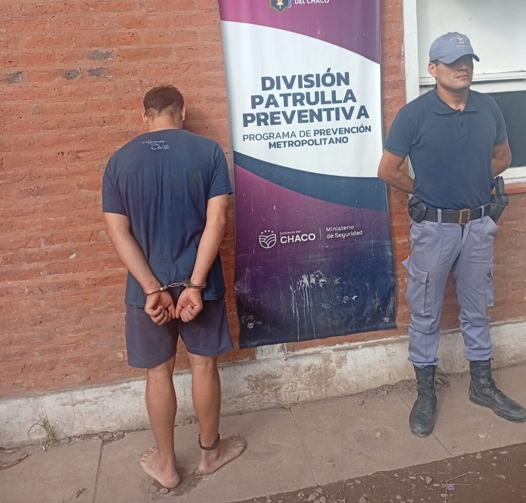 Resistencia: Dos detenidos tras un violento desorden vecinal y atentado a la autoridad
