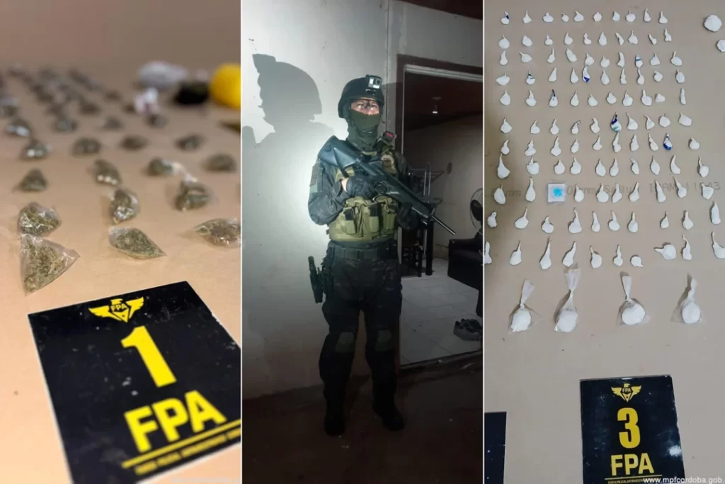 Desmantelaron una organización narco en Huinca Renancó y Río Cuarto: hay 4 detenidas