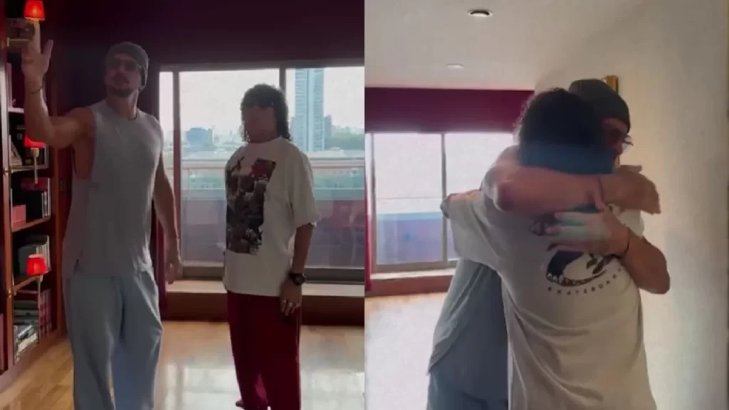 El sorpresivo encuentro entre Ricardo Arjona y la Mona Jiménez en Buenos Aires