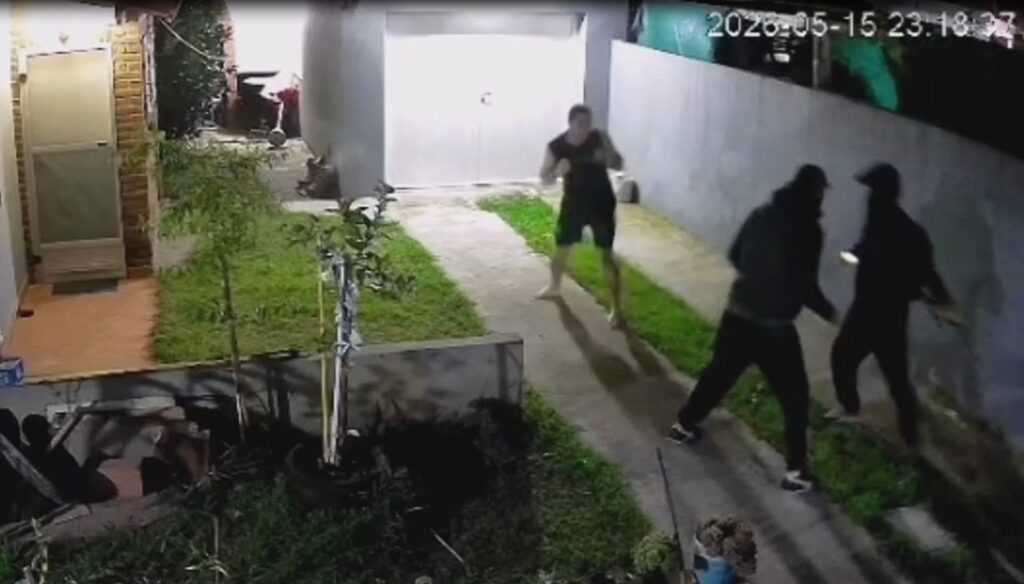 Violento intento de robo en Santa Clara del Mar: una pareja vivió momentos de terror y todo quedó grabado
