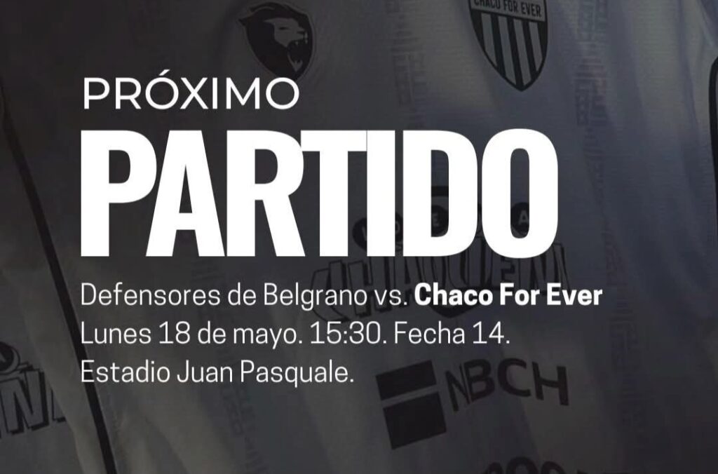 Chaco For Ever visita a Defensores de Belgrano con el objetivo de sumar en Buenos Aires