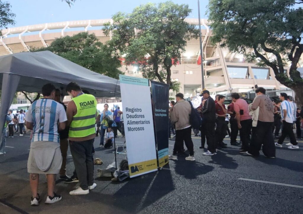 Los deudores alimentarios argentinos no podrán entrar a los partidos del Mundial en Estados Unidos