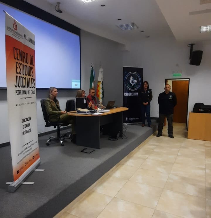 Villa Ángela: Capacitan a personal Policial y Judicial en investigación de Ciberdelitos y Evidencia Digital
