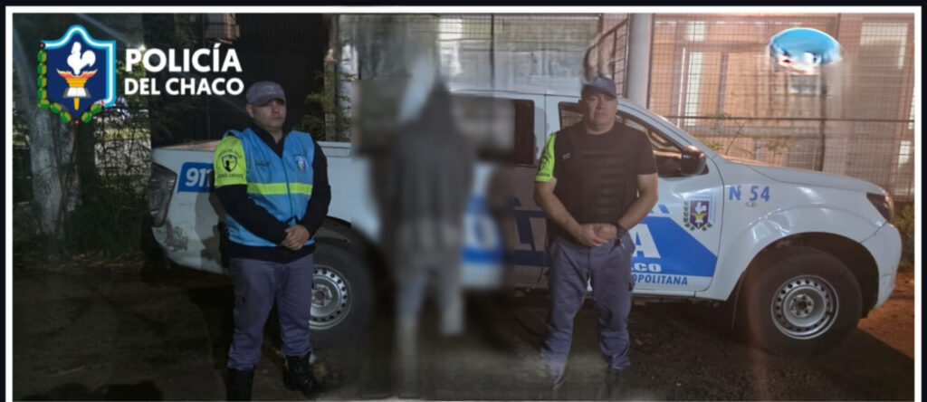 Resistencia: Gracias a las cámaras del 911, evitaron el robo de medidores de agua en el microcentro