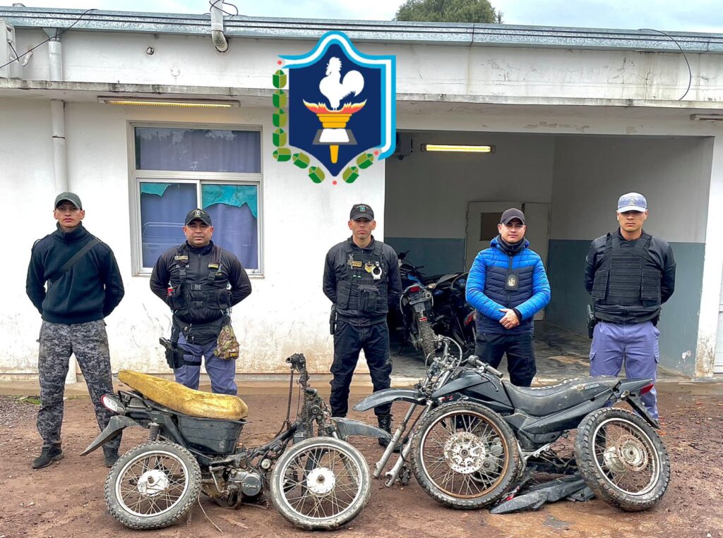 Pampa del Indio: Recuperan dos motocicletas robadas que estaban siendo desguazadas