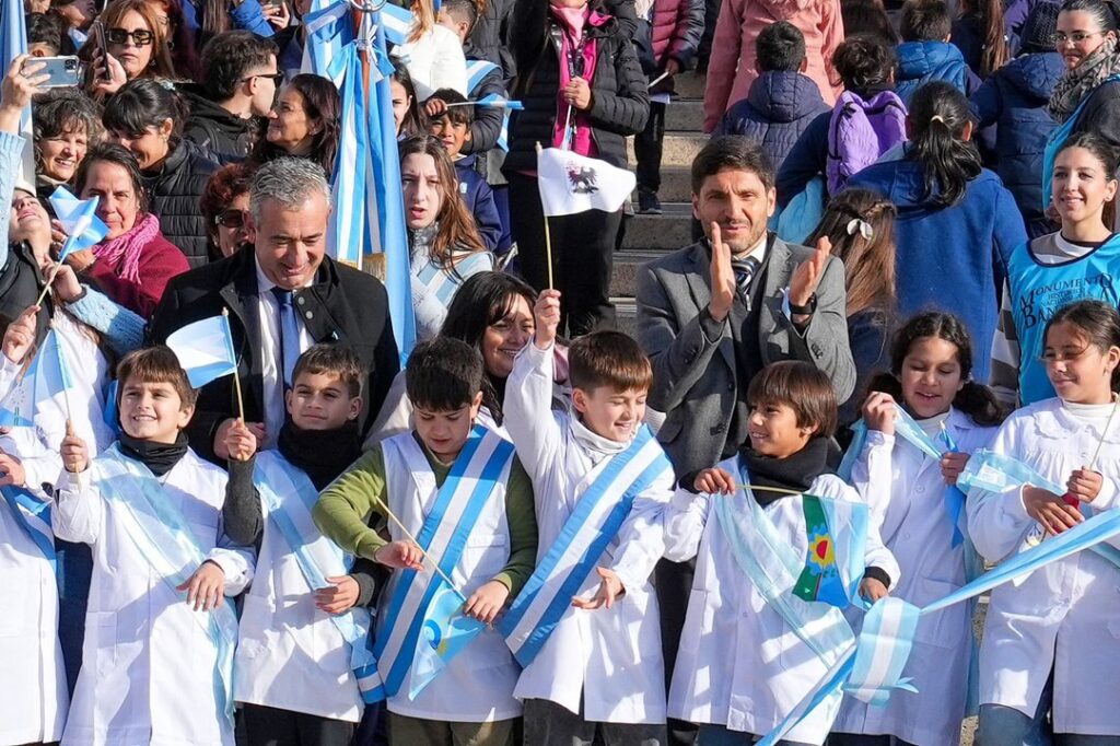 Pullaro inauguró la restauración del Monumento a la Bandera tras más de una década de demoras