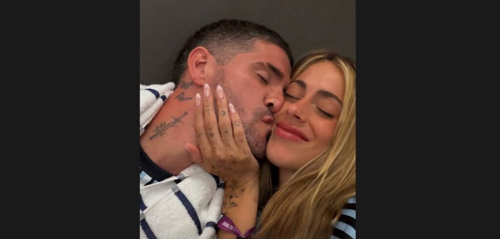 Rodrigo De Paul y Tini Stoessel más enamorados que nunca: “Con vos es más lindo”