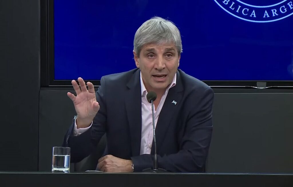 “No es nueva deuda, sino refinanciamiento”: Caputo justificó la toma de deuda por US$ 5.000 millones
