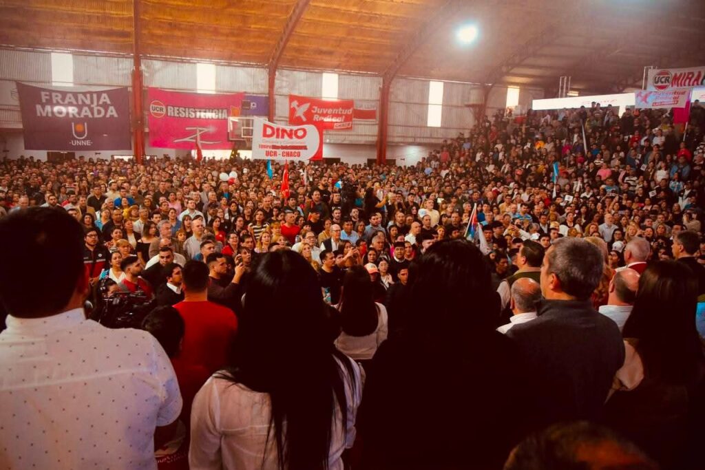 La UCR Chaco renovó autoridades: Hugo Maldonado asumió la presidencia en un acto multitudinario en el Club Don Bosco