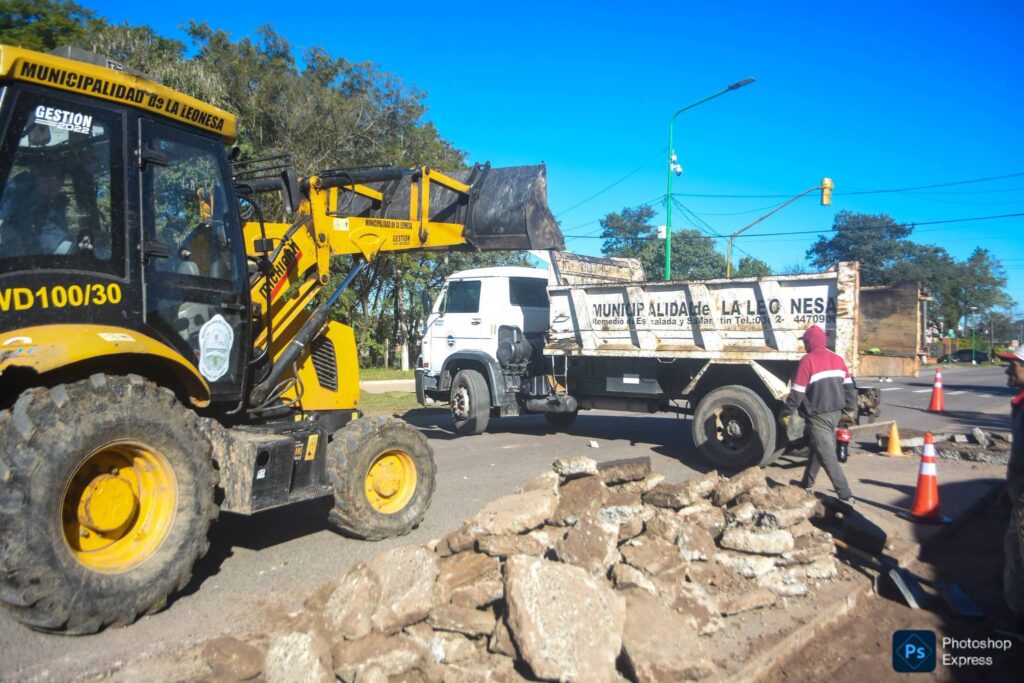 La Leonesa: avanzan los trabajos de mejora integral en la estación de ómnibus