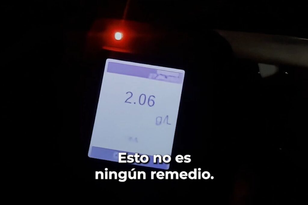 Chubut: le hicieron el test de alcoholemia, dio positivo e intentó una excusa que no le creyó nadie