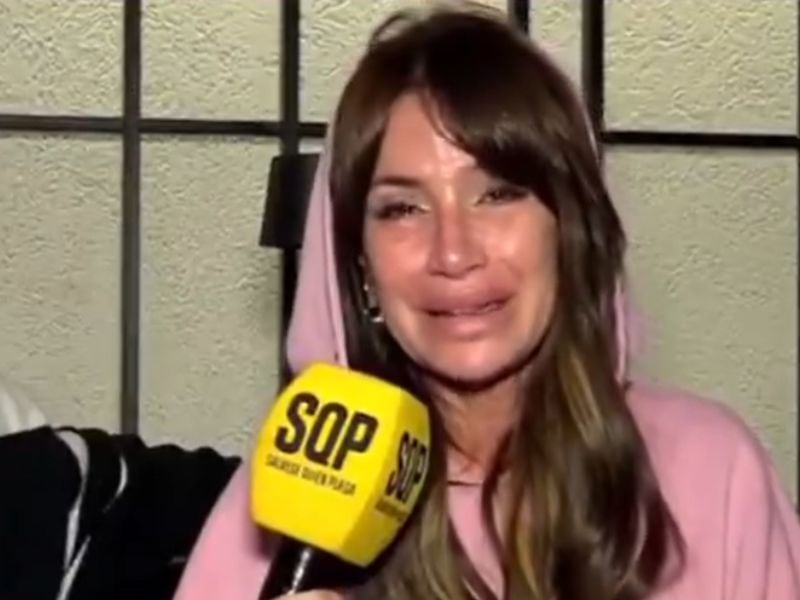 Flor Peña se quebró al aire de SQP: “Le mandé un mensaje a Celia y no me contestó”