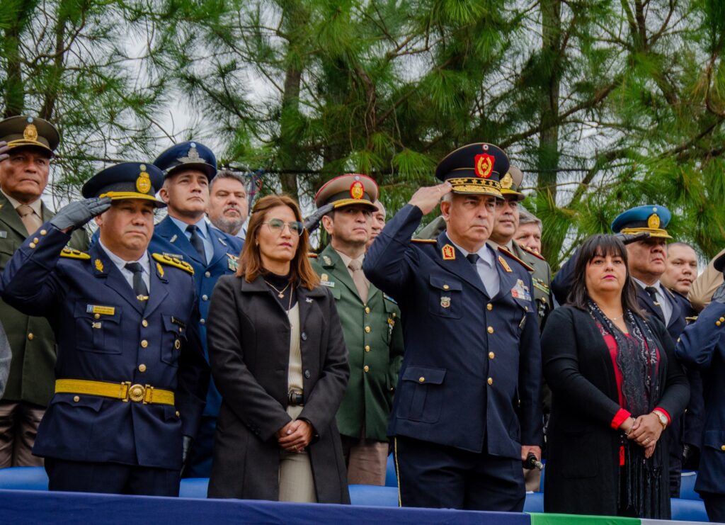 Aniversario policial: Matkovich destacó la hermandad con Paraguay y el fortalecimiento de la seguridad regional